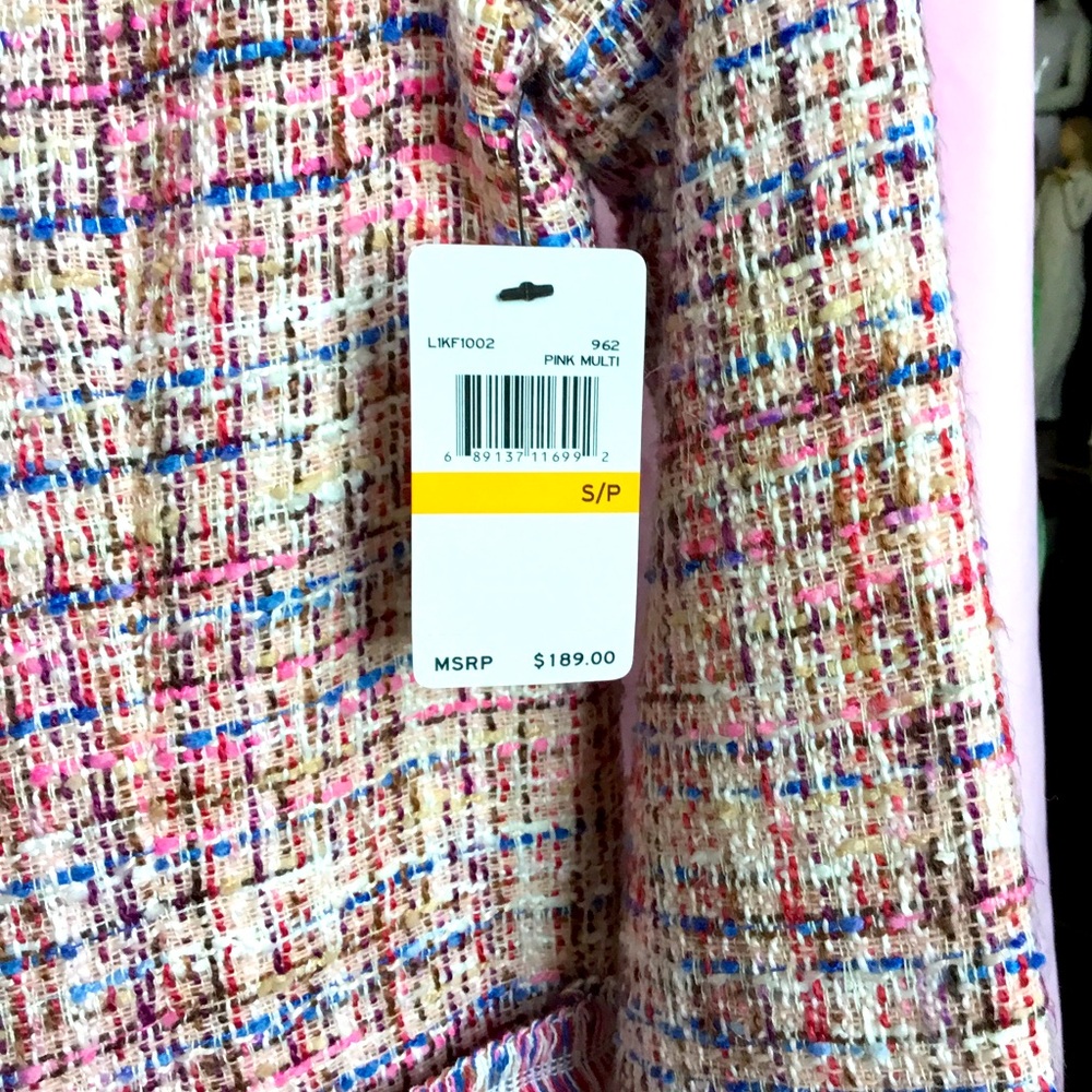 NWT LAUNDRY BY SHELLI SEGAL BLAZER - Picture 3 of 9